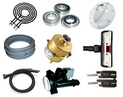 Gas and electrical appliance Repairs parts and accessories collage