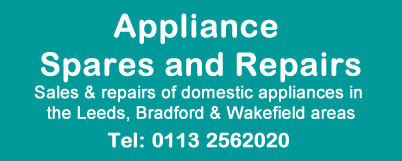 Appliance Spares and Repairs header image