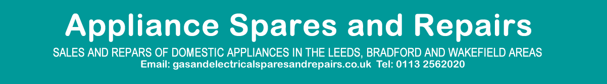 Appliance Spares and Repairs header image