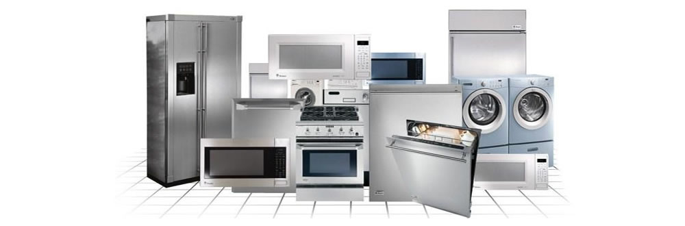 kitchen appliances we repair or supply