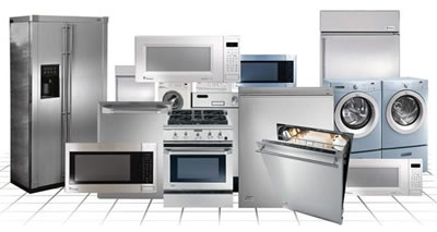 kitchen appliances we repair or supply